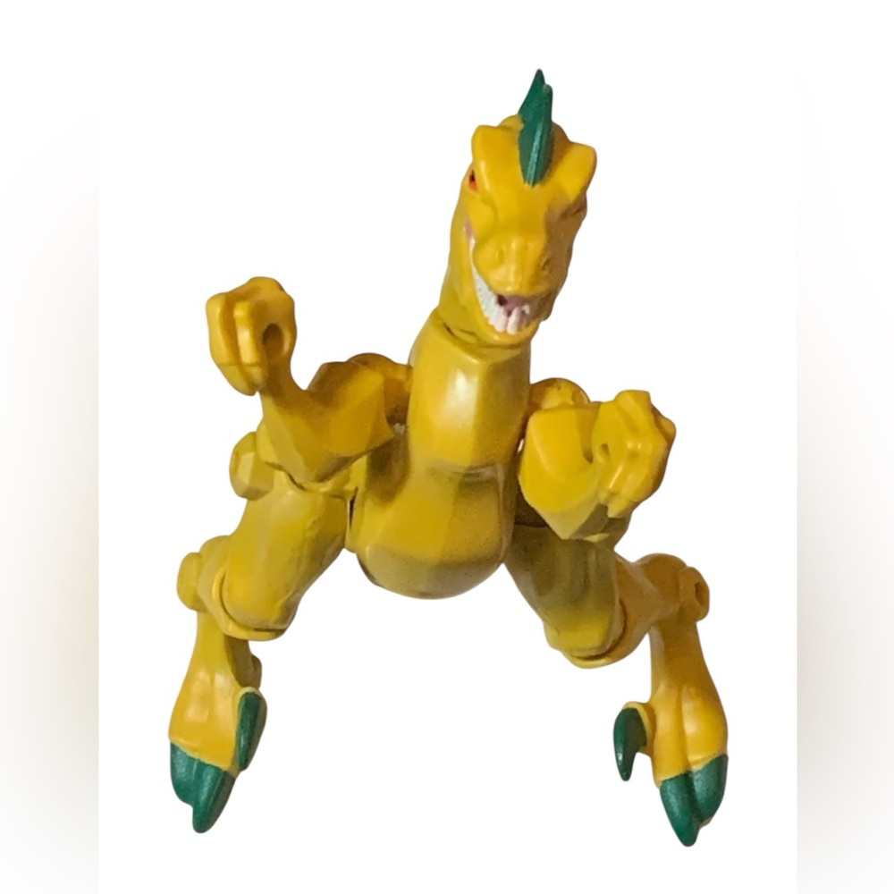 Hasbro Jurassic World Hero Mashers Yellow Velociraptor Dinosaur Action Figure